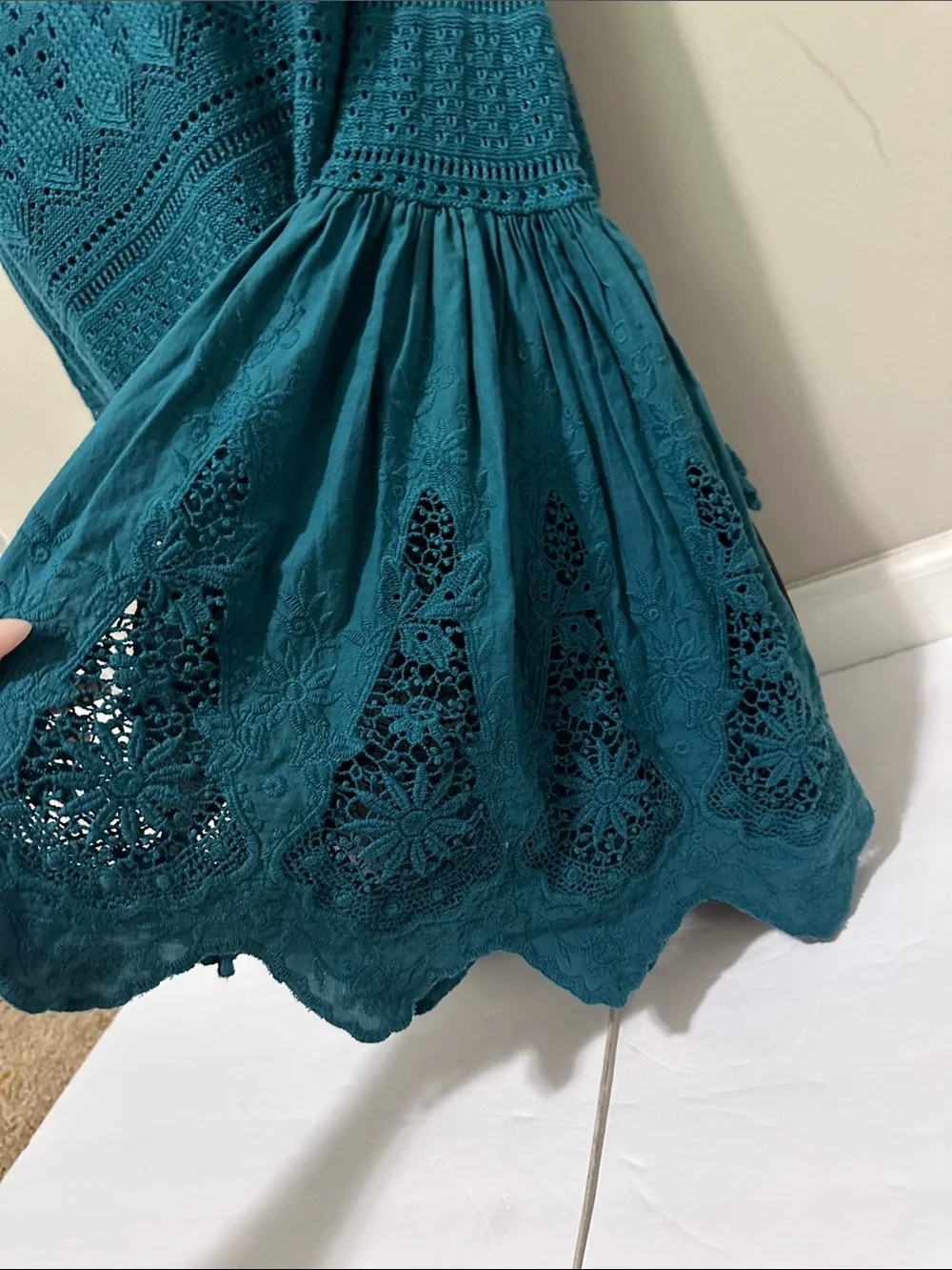 Free People lightweight teal